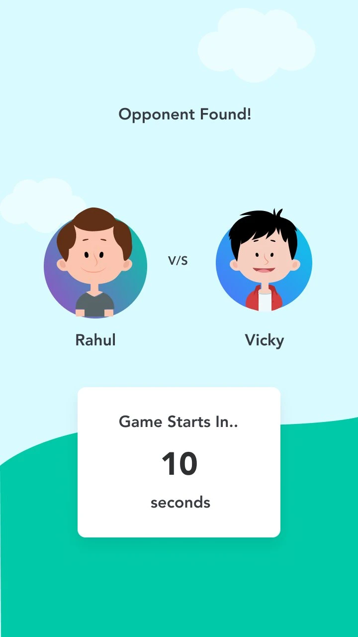 Opponent found: multiplayer matchmaking
