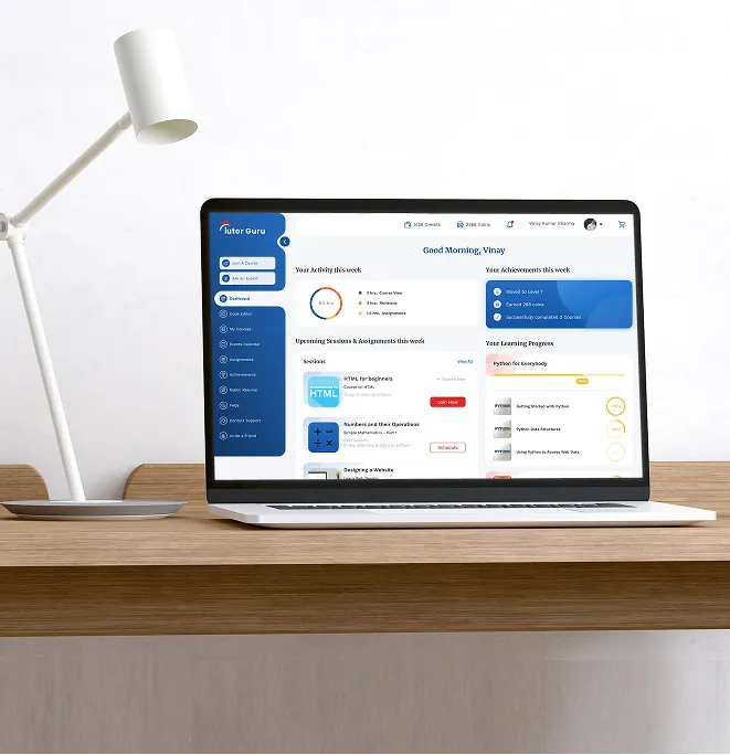 TutorGuru screen 1