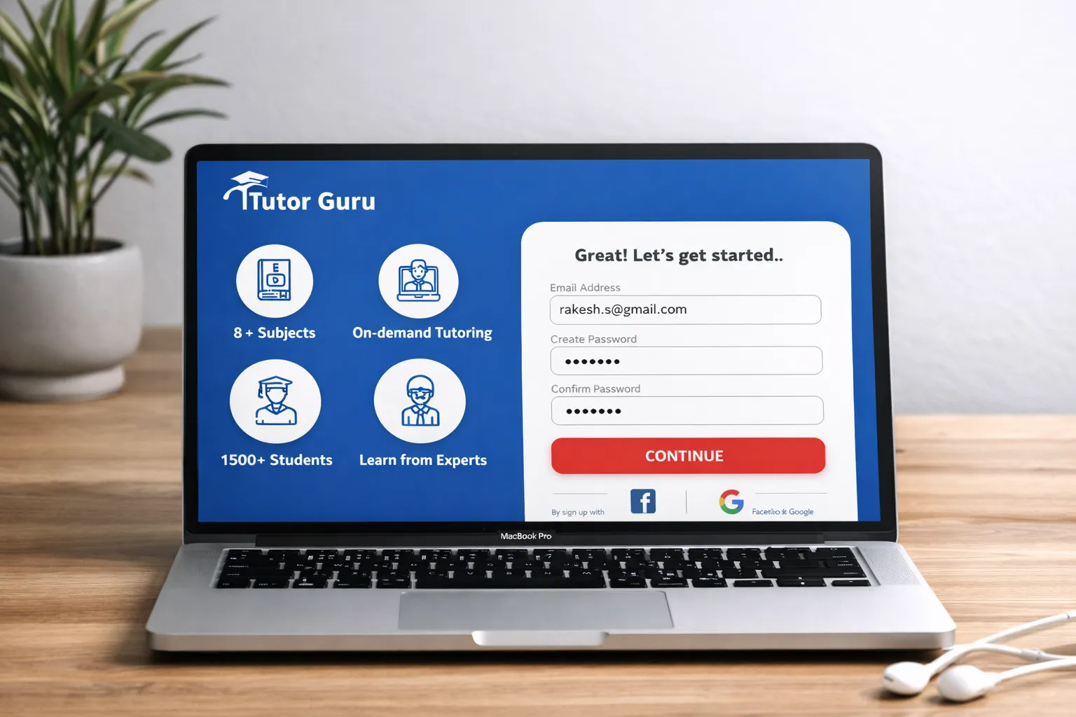 TutorGuru screen 2