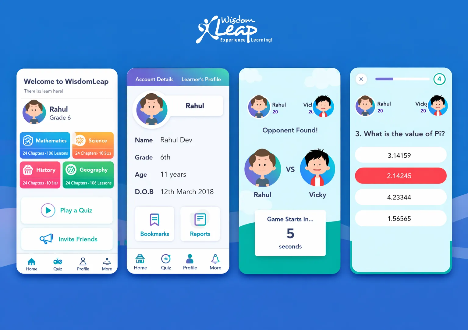 Wisdom Leap EdTech Mobile App